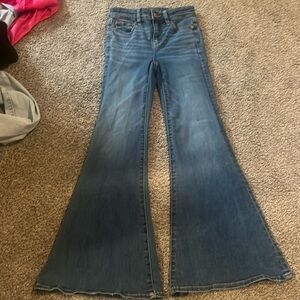 American Eagle bellbottoms jeans
